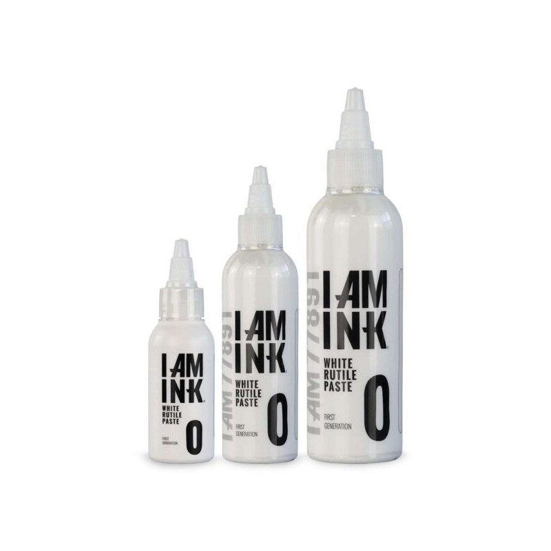 I AM INK – First Generation 0 White Rutile Paste