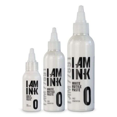 I AM INK – First Generation 0 White Rutile Paste