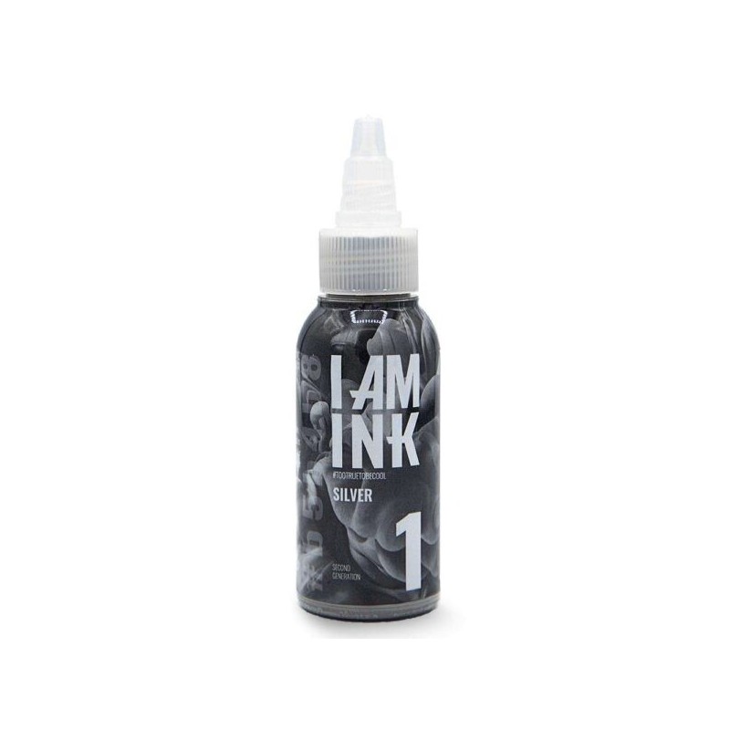 I AM INK-Second Generation 1 Silver – 50ml