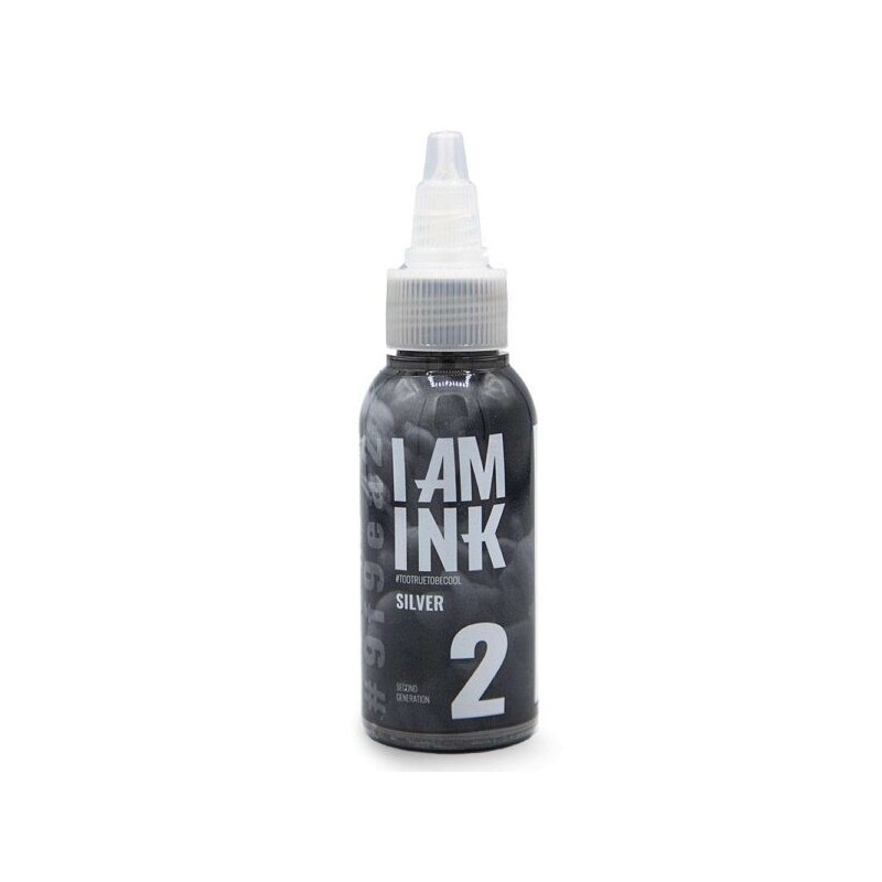 I AM INK-Second Generation 2 Silver – 50ml