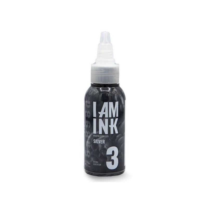 I AM INK-Second Generation 3 Silver – 50ml