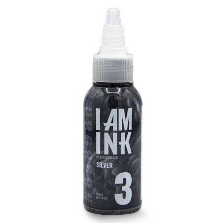 I AM INK-Second Generation 3 Silver – 50ml