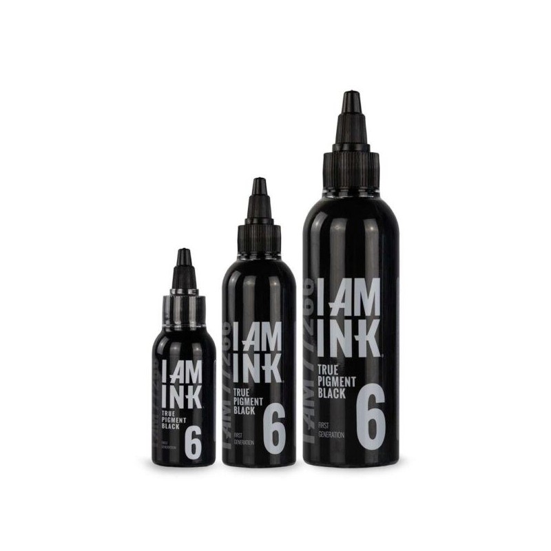 I AM INK-First Generation 6 True Pigment Black 50 ml