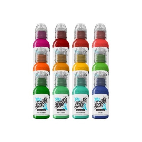 World Famous Limitless Dragon Set colori 12x30ml