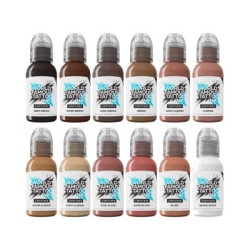 World Famous Limitless Tattoo Ink – Pink Ribbon Set 12x30ml