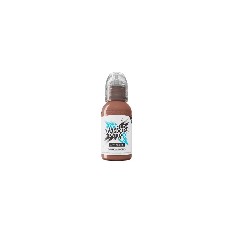 World Famous Limitless Tattoo Ink Pink Ribbon – Dark Almond 30ml