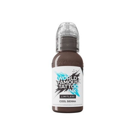 World Famous Limitless Tattoo Ink Pink Ribbon – Cool Sienna 30ml