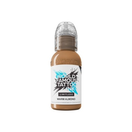 World Famous Limitless Tattoo Ink Pink Ribbon – Warm Almond 30ml