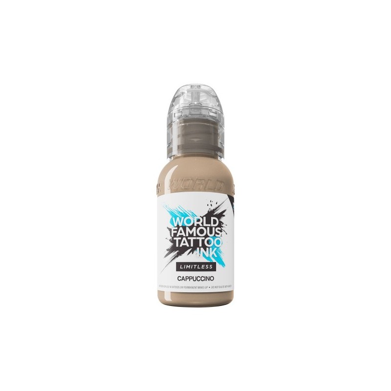 World Famous Limitless Tattoo Ink – Cappuccino 30ml