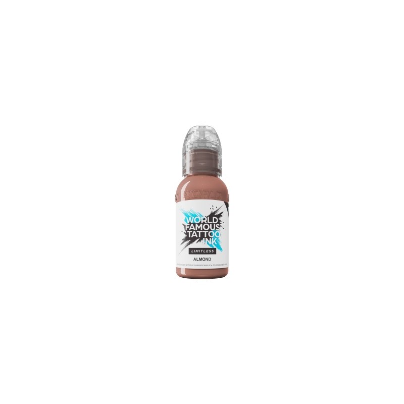 World Famous Limitless Tattoo Ink Pink Ribbon – Almond 30ml