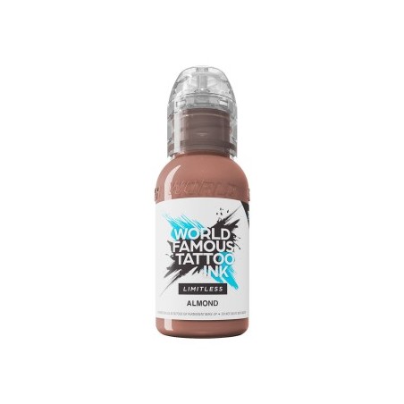 World Famous Limitless Tattoo Ink Pink Ribbon – Almond 30ml