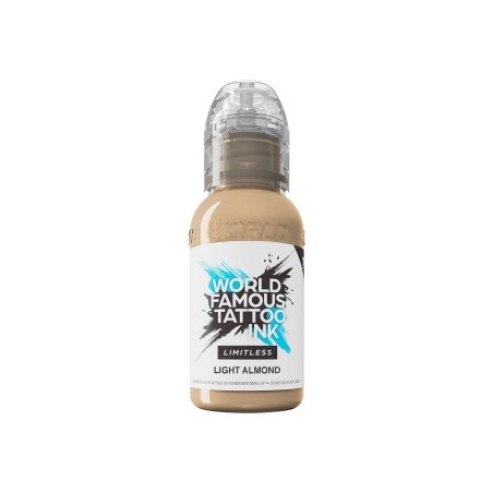 World Famous Limitless Tattoo Ink Pink Ribbon – Light Almond 30ml