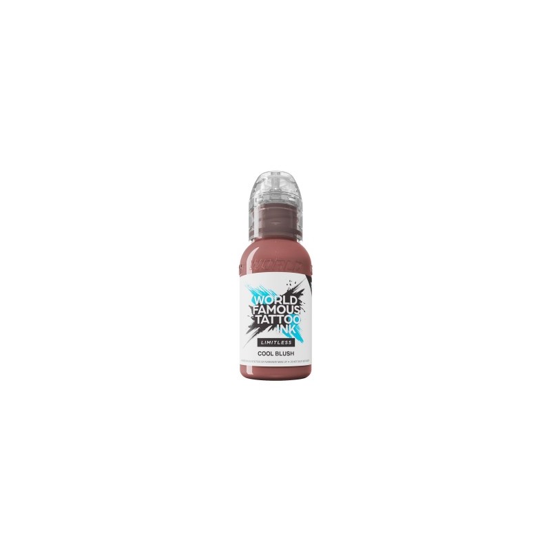 World Famous Limitless Tattoo Ink Pink Ribbon – Cool Blush 30ml