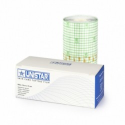 UNISTAR SKIN CARE TATTOO FILM DRESSING ON A ROLL - 10 M X 15 CM