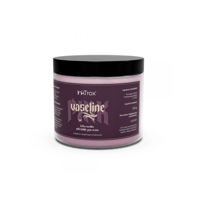 VASELINA ROSA INKTROX BUBBLEGUM 500 G